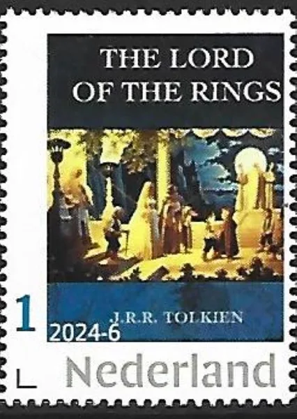 Nederland 2024-6 JRR Tolkien 1892-1973 Lord of the Rings postfris/mnh