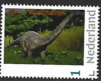 Niederlande 2024-3 Prähistorie Apatosaurus CORRECTED NUMBER postfrisch/ungebraucht