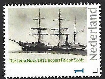Netherlands 2024-5 Antarctica Terranova RF Scott ship MNH