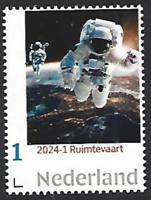 Niederlande 2024-1 Raumfahrt - Weltraumspaziergang postfrisch/mnh