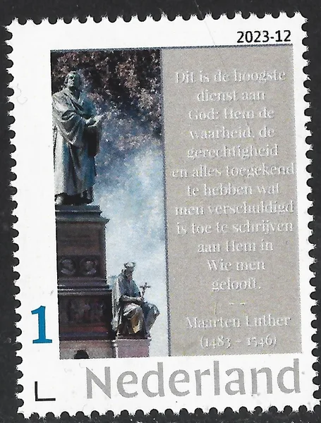 Ñederland 2023-12 Maarten Luther quote postfris/mnh