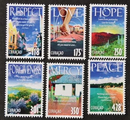 Curacao 147-152 Virtues 2013 MNH