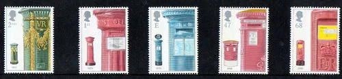 Gr.Britain 2002 Brievenbussen - postboxes postfris.mnh