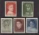 Netherlands 702-706 Child Welfare Stamps 1957 MNH