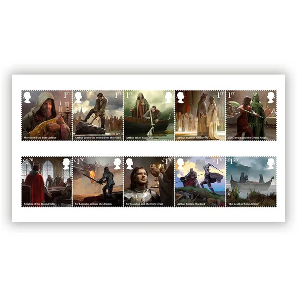 Gr. Britain 2021 Legend of King Arthur postfris/mnh