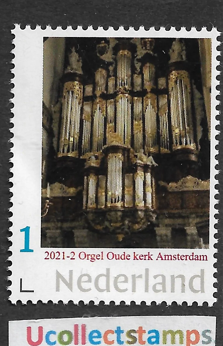Pays-Bas 2021-2 Orgue Oude Kerk Amsterdam neuf/nnh