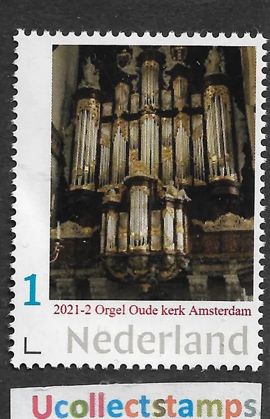 Netherlands 2021-2 Organ Oude Kerk Amsterdam MNH