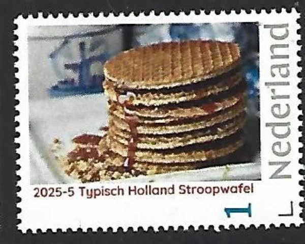 Netherlands 2025-5 Typical Dutch: Stroopwafels MNH