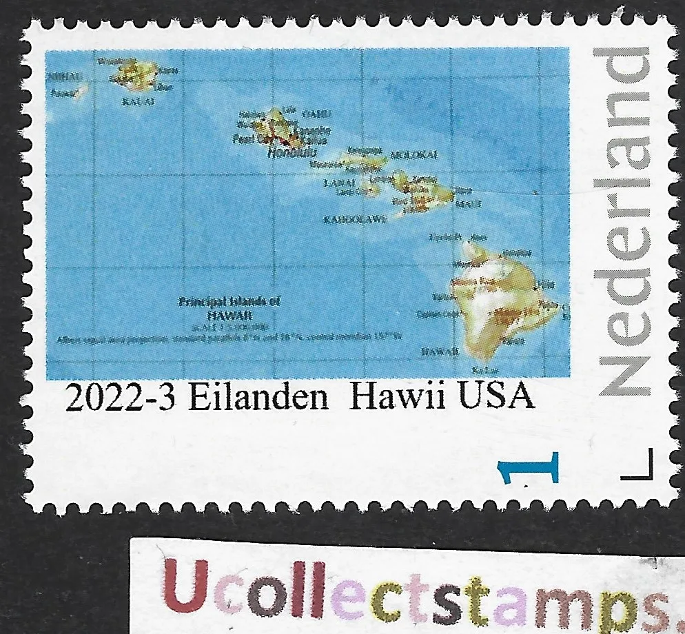 Niederlande 2022-3 Eilanden - Inselgruppe Hawaii USA postfrisch/mnh