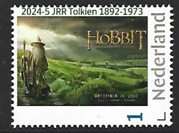 Niederlande 2024-5 JRR Tolkien 1892-1973 postfrisch/ungebraucht