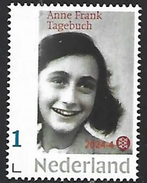 Netherlands 2024-4 Anne Frank diary German translation MNH