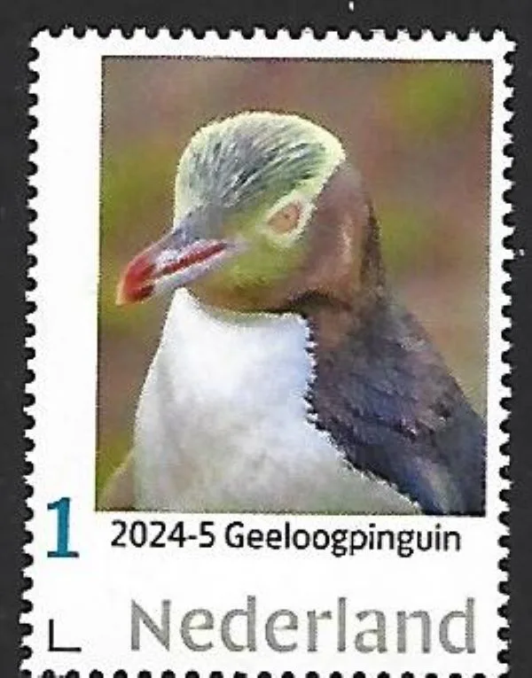 Niederlande 2024-5 Pinguin: Gelbaugenpinguin postfrisch/mnh