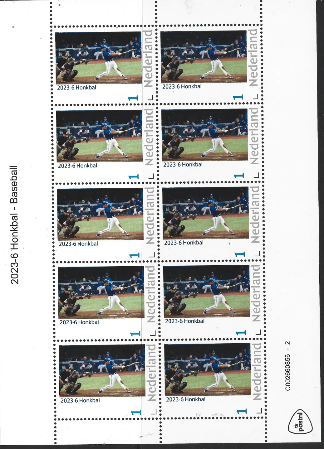 Niederlande 2023-6 Honkbal Baseball Bogen