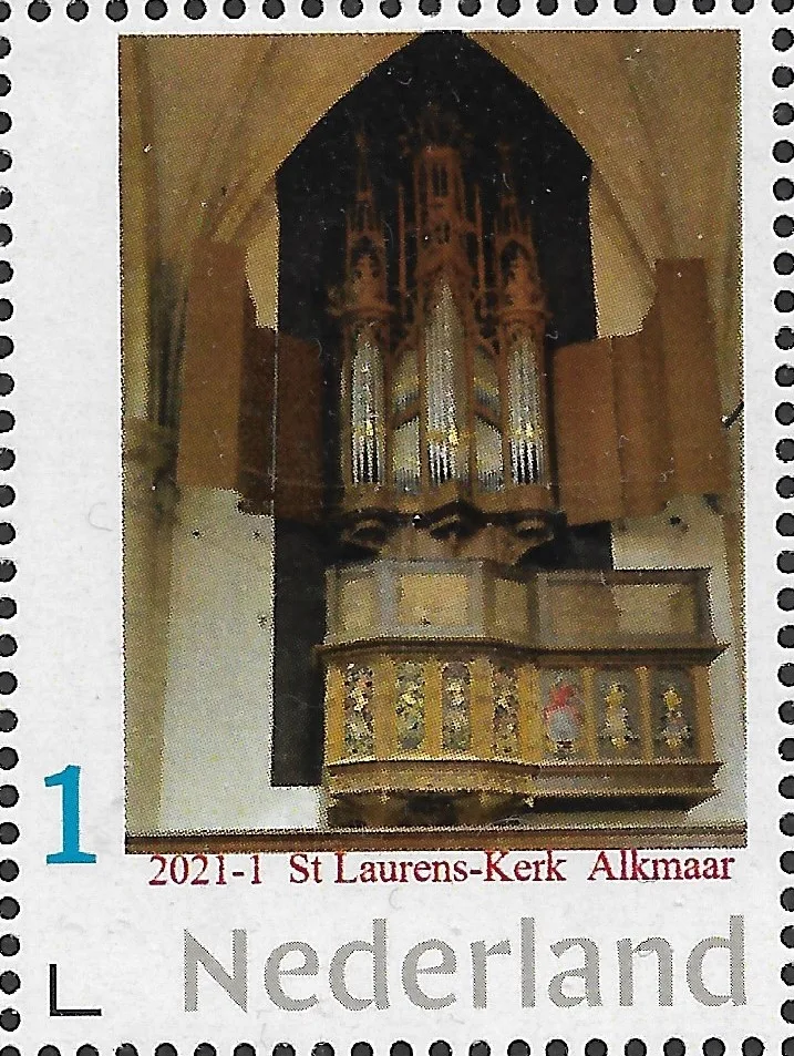 Niederlande 2021-1 Orgel St. Laurenskirche Alkmaar postfrisch/mnh
