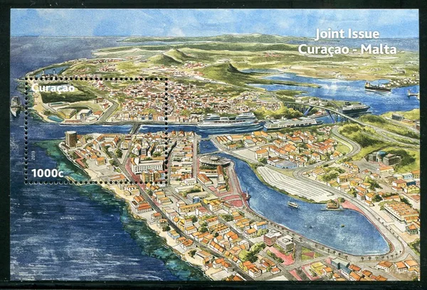 Curacao 161 joint issue with Malta ship 2013 block -m/s