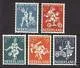 Netherlands 715-719 Child Welfare Stamps 1958 MNH