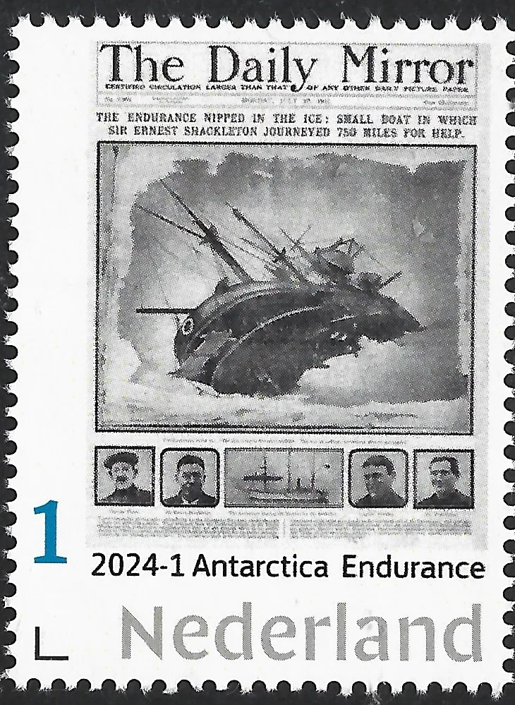 Netherlands 2024-1 Antarctica: Sinking of the Endurance MNH