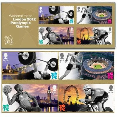 Großbritannien 2012 Welcome to the Paralympics Block postfrisch/mnh