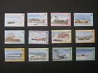 British Antarctica 357-368 Franked Research Stations 2003