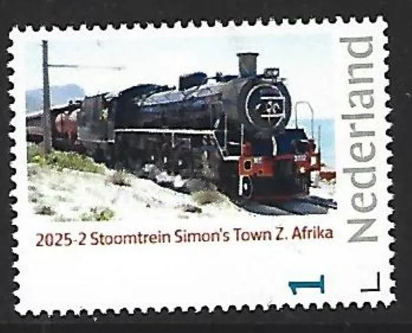 Netherlands 2025-2 Train: Steamtrain Simon's Town S Africa MNH