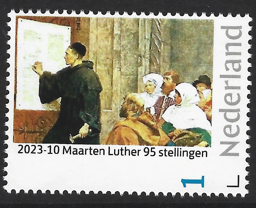 Niederland 2023-10 Martin Luther 95 Thesen postfrisch/postfrais