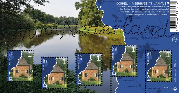 NETHERLANDS 3536 Beautiful Netherlands Dommel 2017 MNH