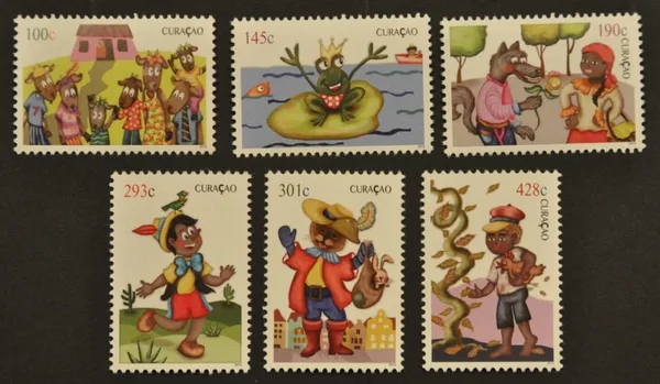 Curacao 172-177 Kinderzegels 2013 postfris/mnh