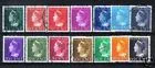 332-345 Queen Wilhelmina 1940-1947 used