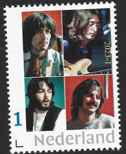 Netherlands 2023-1 The Beatles 1960-1970 MNH