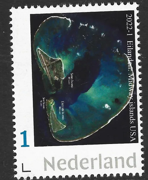 Nederland 2022-1 Eilanden - Island Midway islands USA postfris/mnh