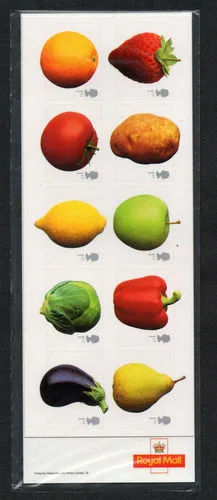 Gr.Britain 2003 Fruit and groenten Fruit and Vegatables postfris/mnh