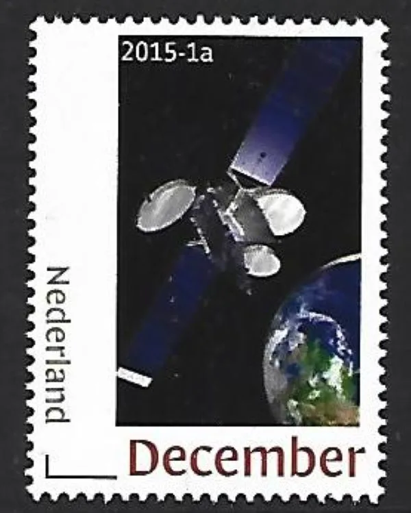 Niederlande 2015-1a Raumfahrt Satellit Nachdruck postfrisch/mnh