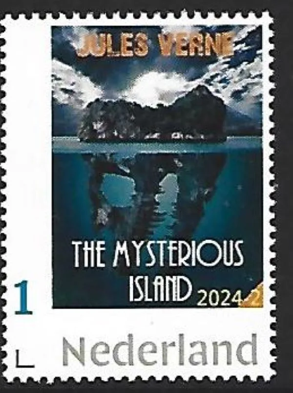 Niederlande 2024-2a Jules Verne Mysterious island postfrisch/mnh