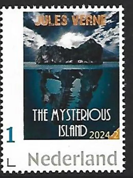 Netherlands 2024-2a Jules Verne Mysterious island MNH