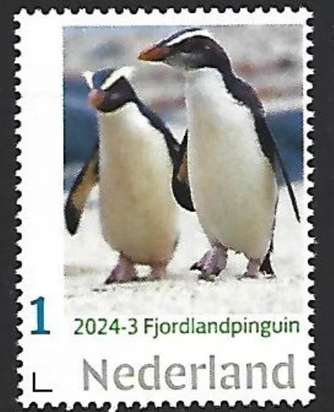 Netherlands 2024-3 Penguin: Fjordland Penguin MNH