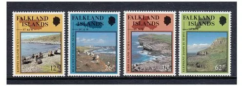 518-521 Falkland 1990 Natuurbeschermingsgebieden postfris/mnh