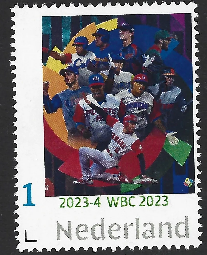 Pays-Bas 2023-4 Baseball WBC 2023 postfris/mnh