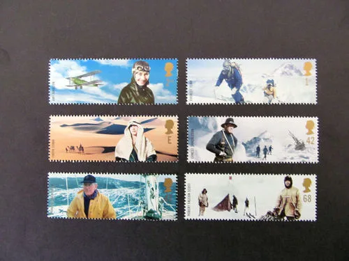 Großbritannien 2003 Entdecker – Extreme Unternehmungen postfrisch/mnh