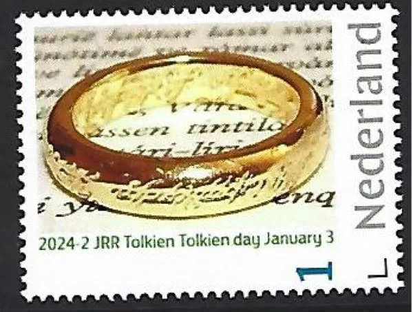 Pays-Bas 2024-2 JRR Tolkien 1892-1973 neuf/nhm