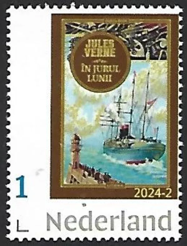 Pays-Bas 2024-2 Jules Verne Jurul Lunni neuf/mnh