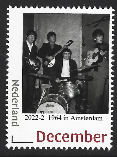 Netherlands 2022-2 The Beatles in Amsterdam 1964 MNH
