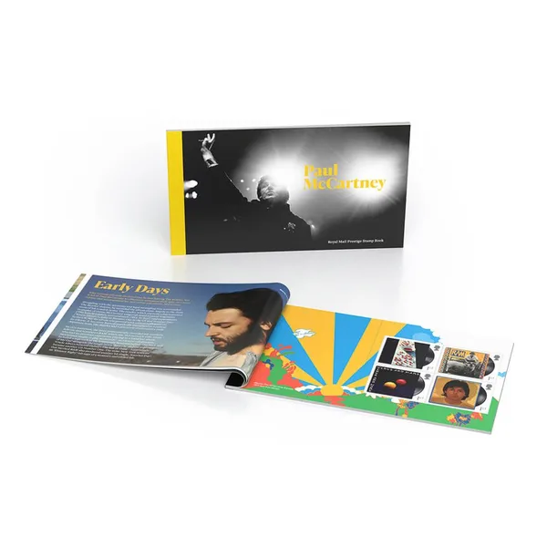Great Britain 2021 Sir Paul McCartney (The Beatles) PRESTIGE BOOKLET postfris/mnh