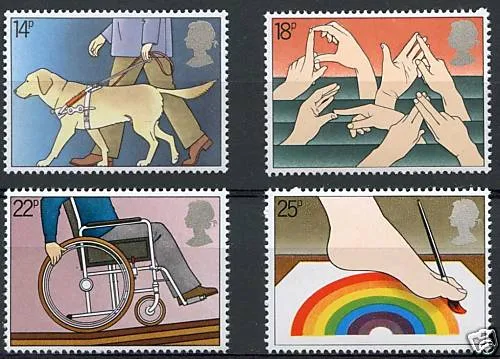 Great Britain 1981 Year of the Disabled MNH