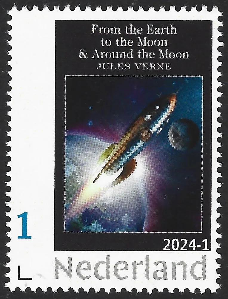 Niederlande 2024-1 Jules Verne Reise zum Mond postfrisch/ungebraucht