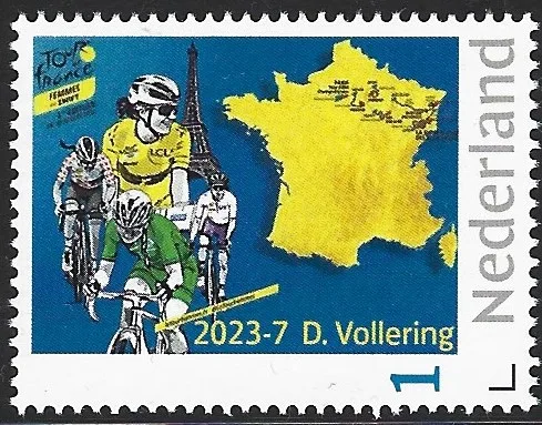 Niederlande 2023-7 Tour de France Femmes Gewinnerin D Vollering postfrisch/mnh