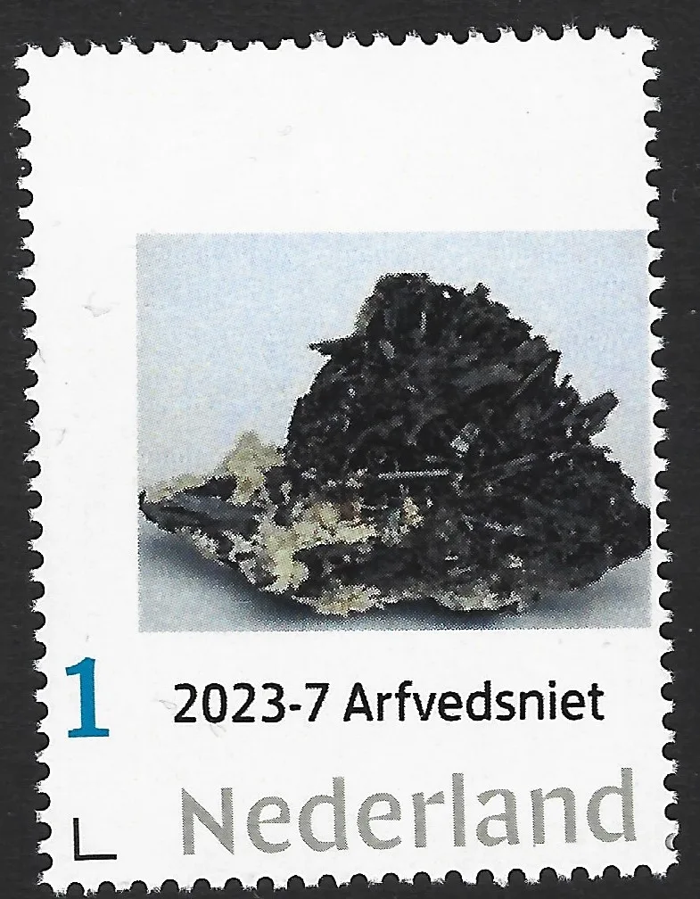 Niederlande 2023-7 Mineral Arfvedsonit postfris/mnh