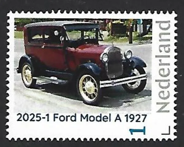 Netherlands 2025-1 Auto Car: Ford Model A MNH