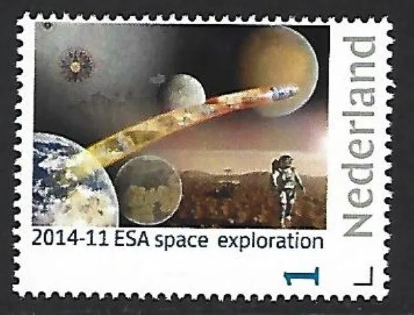 Nederland 2014-11 Ruimtevaart Esa SPACE EXPLORATION postfris/mnh