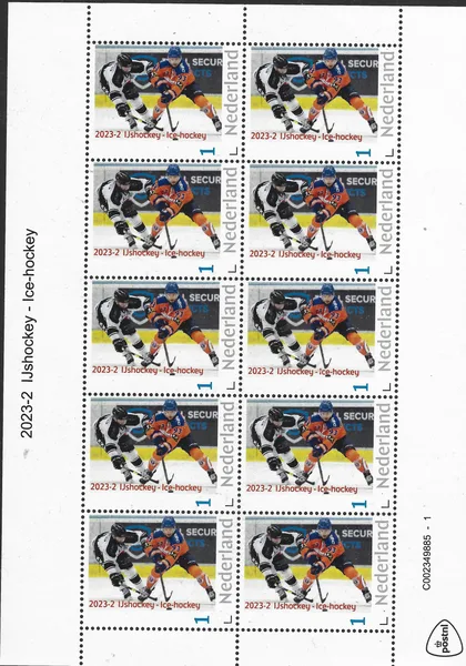 Nederland 2023-2 IJshockey - Ice Hockey: Kemphanen en Tigers Kampioen 2020 !! vel-sheet postfris/mnh