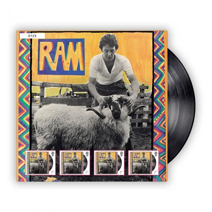 Grande-Bretagne 2021 Sir Paul McCartney (The Beatles) Feuille de fan 2 RAM neuf/mnh